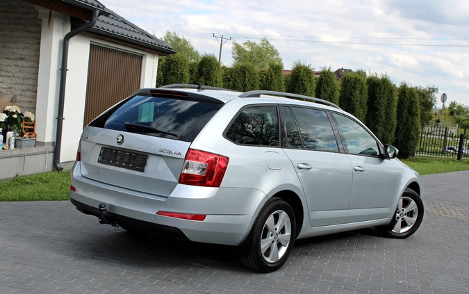 Skoda Octavia cena 48400 przebieg: 153700, rok produkcji 2015 z Kamienna Góra małe 781